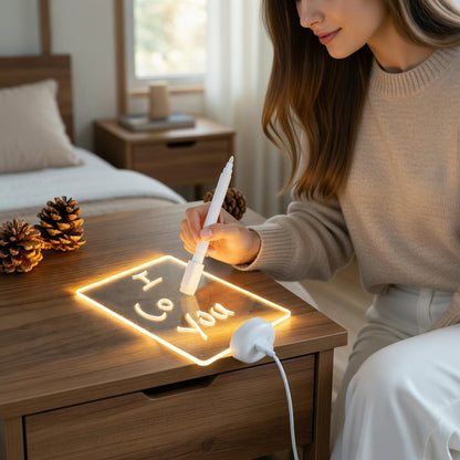 LED Message Board Night Light